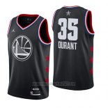 Camiseta All Star 2019 Golden State Warriors Kevin Durant #35 Negro