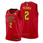 Camiseta Atlanta Hawks Cam Reddish #2 Statement 2019-20 Rojo