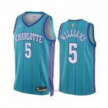 Camiseta Charlotte Hornets Mark Williams #5 Classic 2023-24 Verde