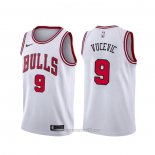 Camiseta Chicago Bulls Nikola Vucevic #9 Association Blanco