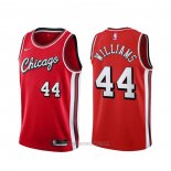 Camiseta Chicago Bulls Patrick Williams #44 Ciudad 2021-22 Rojo