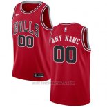 Camiseta Chicago Bulls Personalizada 17-18 Rojo