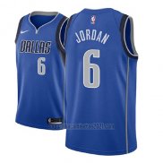 Camiseta Dallas Mavericks DeAndre Jordan #6 Icon 2018 Azul