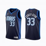 Camiseta Dallas Mavericks Willie Cauley-Stein #33 Earned 2020-21 Azul