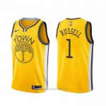 Camiseta Golden State Warriors D'angelo Russell #1 Earned Amarillo