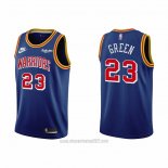 Camiseta Golden State Warriors Draymond Green #23 75th Anniversary Azul