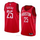 Camiseta Houston Rockets Austin Rivers #25 Earned 2018-19 Rojo
