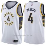 Camiseta Indiana Pacers Victor Oladipo #4 Association 2017-18 Blanco