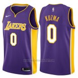 Camiseta Los Angeles Lakers Kyle Kuzma #0 Statement 2018 Violeta