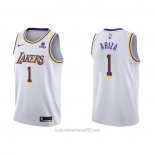 Camiseta Los Angeles Lakers Trevor Ariza #1 Association 2021-22 Blanco