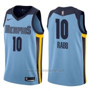 Camiseta Memphis Grizzlies Ivan Rabb #10 Statement 2017-18 Azul