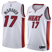 Camiseta Miami Heat Rodney McGruder #17 Association 2018 Blanco