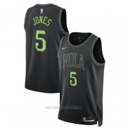 Camiseta New Orleans Pelicans Herbert Jones #5 Ciudad 2023-24 Negro