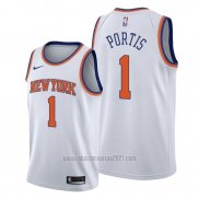 Camiseta New York Knicks Bobby Portis #1 Association Blanco