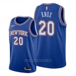 Camiseta New York Knicks Kevin Knox #20 Statement Azul