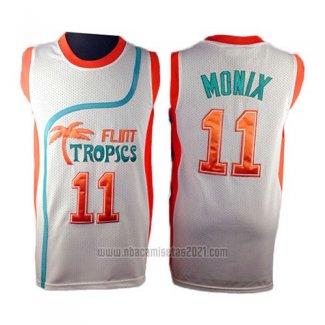 Camiseta Pelicula Flint Tropscs Ed Monix #11 Blanco