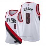 Camiseta Portland Trail Blazers Jaylen Hoard #6 Association Blanco