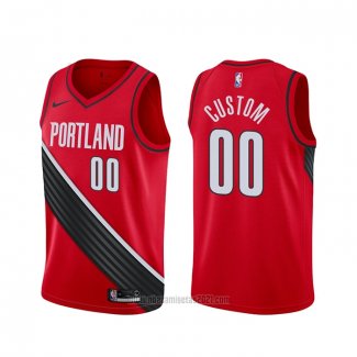 Camiseta Portland Trail Blazers Personalizada Statement Rojo