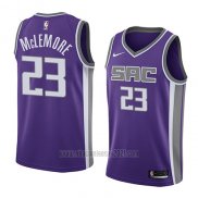 Camiseta Sacramento Kings Ben Mclemore #23 Icon 2018 Violeta