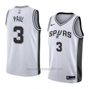 Camiseta San Antonio Spurs Brandon Paul #3 Association 2018 Blanco