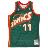 Camiseta Seattle SuperSonics Detlef Schrempf #11 Historic Retro Verde