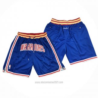 Pantalone Golden State Warriors 75th Just Don Azul