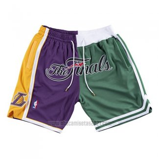 Pantalone Lakers VS Celtics Just Don 2008 NBA Finals