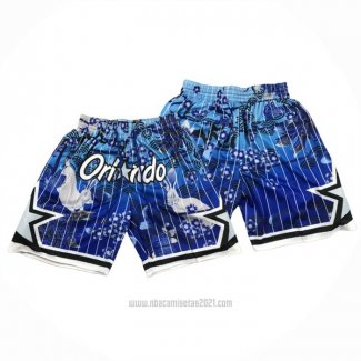 Pantalone Orlando Magic Lunar New Year Mitchell & Ness Just Don Azul