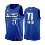 Camiseta All Star 2021 Brooklyn Nets Kyrie Irving #11 Azul