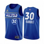 Camiseta All Star 2021 New York Knicks Julius Randle #30 Azul
