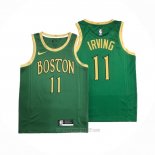 Camiseta Boston Celtics Kyrie Irving #11 Ciudad Verde
