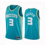 Camiseta Charlotte Hornets Terry Rozier III #3 Ciudad 2023-24 Verde