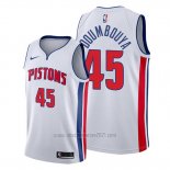 Camiseta Detroit Pistons Sekou Doumbouya #45 Association 2019-20 Blanco