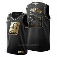 Camiseta Golden Edition Phoenix Suns Cameron Johnson #23 Negro