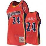 Camiseta Golden State Warriors Rick Barry #24 2009-10 Hardwood Classics Naranja