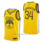 Camiseta Golden State Warriors Shaun Livingston #34 Earned 2018-19 Amarillo