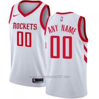 Camiseta Houston Rockets Personalizada 17-18 Blanco