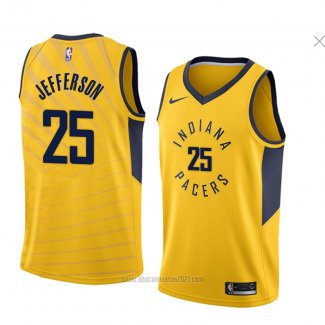 Camiseta Indiana Pacers Al Jefferson #25 Statement 2018 Amarillo