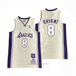 Camiseta Los Angeles Lakers Kobe Bryant #8 Hardwood Classics Hall Of Fame 2020 Oro