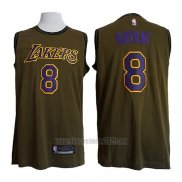 Camiseta Los Angeles Lakers Kobe Bryant #8 Verde