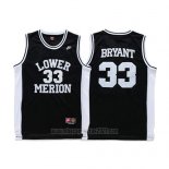 Camiseta Lower Merion Kobe Bryant #33 Negro