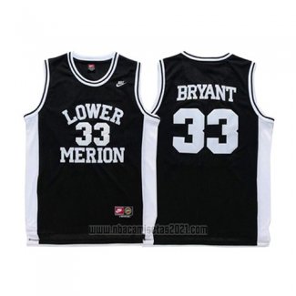 Camiseta Lower Merion Kobe Bryant #33 Negro