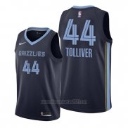 Camiseta Memphis Grizzlies Anthony Tolliver #44 Statement 2020 Azul