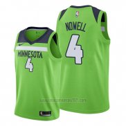 Camiseta Minnesota Timberwolves Jaylen Nowell #4 Statement Verde