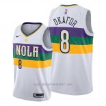 Camiseta New Orleans Pelicans Jahlil Okafor #8 Ciudad Blanco