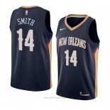 Camiseta New Orleans Pelicans Jason Smith #14 Icon 2018 Azul
