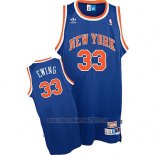 Camiseta New York Knicks Patrick Ewing #33 Retro Azul