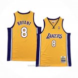Camiseta Nino Los Angeles Lakers Kobe Bryant #8 Mitchell & Ness 1999-00 Amarillo