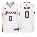 Camiseta Nino Los Angeles Lakers Kyle Kuzma #0 Association 2017-18 Blanco