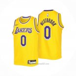 Camiseta Nino Los Angeles Lakers Russell Westbrook #0 Icon 2022-23 Amarillo